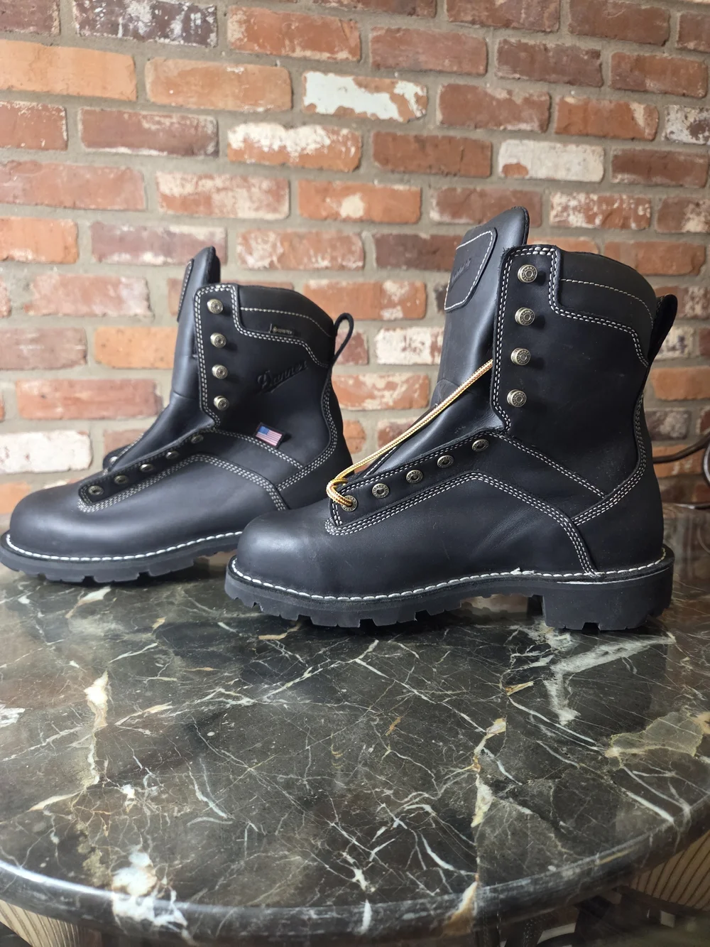 Danner Black Safety Toe Work Boots